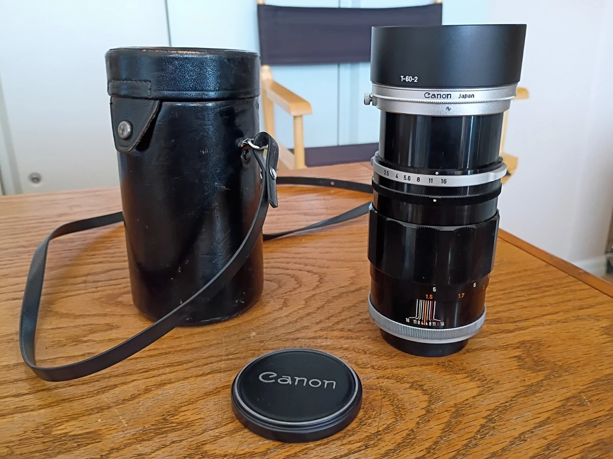 CANON FL 135mm F/2.5 FDマウント 望遠レンズ Canon FL 135mm Camera Lenses for sale | eBay
