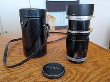 Canon FL 135mm f/2.5 Telephoto Lens With Hood...