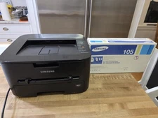 Samsung ML-2525W Workgroup Laser Printer Tested Works + an extra NIB tonner cart