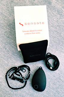 Sensate 2 Sound Therapy Device Black w/ Lanyard Pouch Relaxing Health Gift