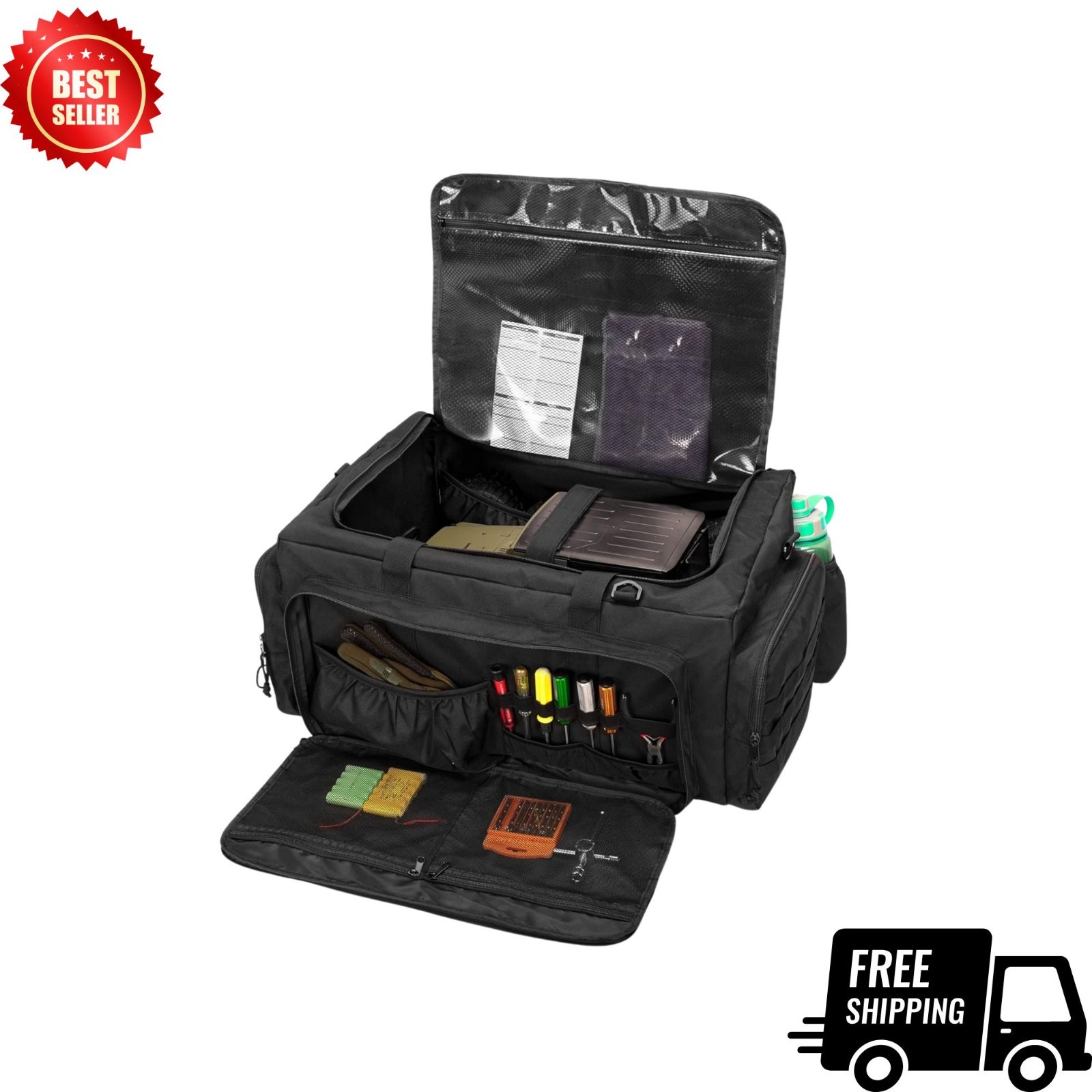 Carry Bag For 1/8 And 1/10 Cars Multi Pocket Storage Shoulde