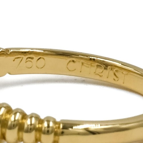 Ring CHRIST mit 7 Diamanten Brillanten 0,20 ct. in 18 Kt. 750 Gold 54 top! - Picture 3 of 10