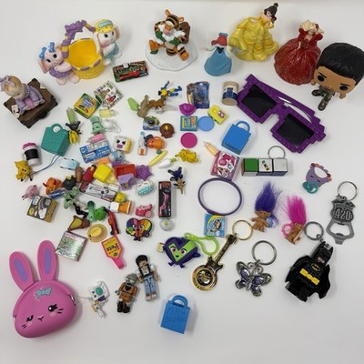 RANDOM MIXED TOYS LOT KIDS TOYS Keychains Minibrands Pokemon Disney