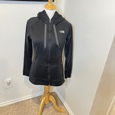 The North Face Womens Black Full Zip Hoodie Jacket Size S/P
