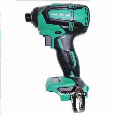 New Metabo HPT Brushless Cordless Li-Ion 18v 1/4'' Impact Driver WH18DBFL2