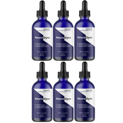 Neuro Dyne Memory Health Supplement, Mental Energy Support Genuine 6 Bottles