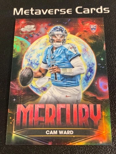 2025 Topps Cosmic Chrome Cam Ward Mercury (RAW)
