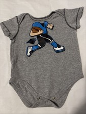 NFL Team Apparel Carolina Panthers One Piece Bodysuit Football Player