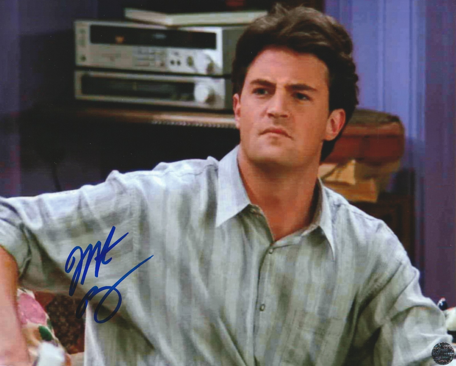 Matthew Perry Signed Autographed Friends 8x10 Photo Signed with COA/Hologram