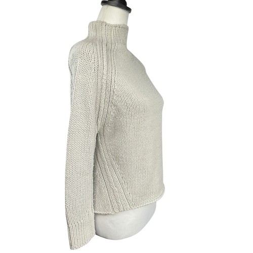 Maglione pullover Brochu Walker corto misto lana maglia grossa collo chiuso taglia small - Foto 3 di 7