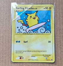 Pokemon TCG Surfing Pikachu 114/111 Rising Rivals Secret Rare Holo EN 2009 on eBay