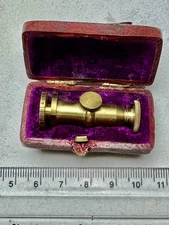1800’s Antique Miniature Scientific Instrument - “Darbeys Patent” - Case (SHC)