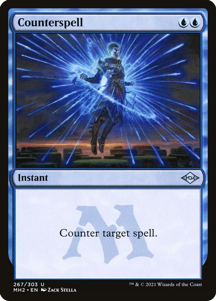 2021 Magic: The Gathering: Modern Horizons 2 - Counterspell (#267, U, Near Mint)