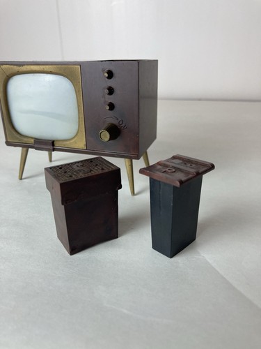 Consola TV Salero y Pimentero Vintage ver descripción - Imagen 9 de 11