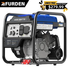 Efurden 4400W Quiet Inverter Generator Portable 208CC Gas Powerd For RV Camping