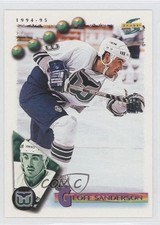 1994-95 Score Geoff Sanderson #144 0c4