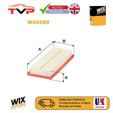 Wix Air Filter For Citroen Grand C4 Spacetourer 2018-2025 1.6 Wa9689
