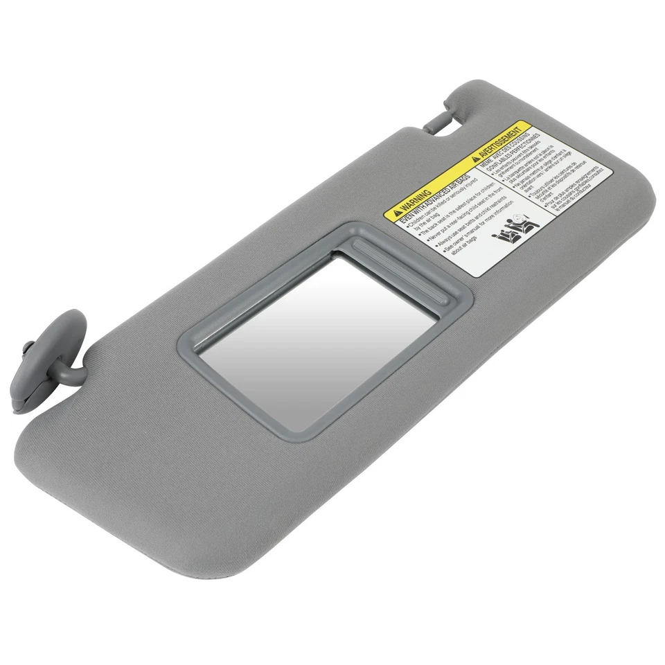 Parasol lado conductor izquierdo izquierdo gris mediano para Toyota Tacoma 2005-2015 Foto 4 de 4