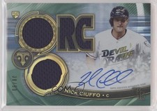 2019 Topps Triple Threads Emerald 30/50 Nick Ciuffo #RFPAR-NC Auto rp9