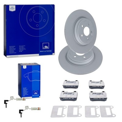 ATE BREMSSCHEIBEN 331mm + BELÄGE HINTEN passend für MERCEDES W163 M-KLASSE ML