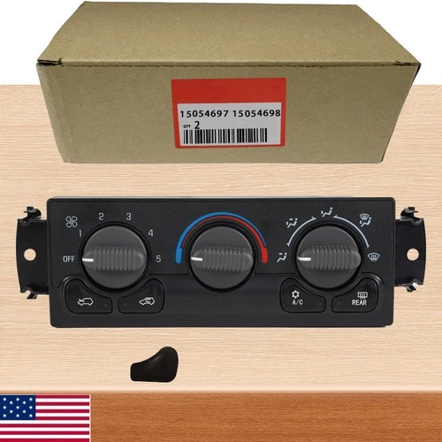For 1999~2002 Chevy Tahoe Silverado GMC 599-218 A/C Heater Climate Control Panel
