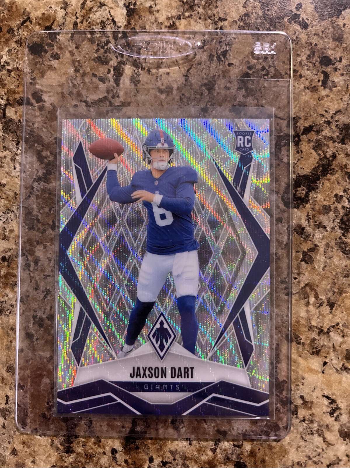 2025 Panini Phoenix - Rookies Jaxson Dart #200 Wave /199 (RC)