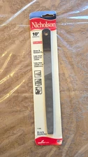 New NIP Nicholson 10" Home & Garden File 11488  Black Diamond Cooper Tools USA