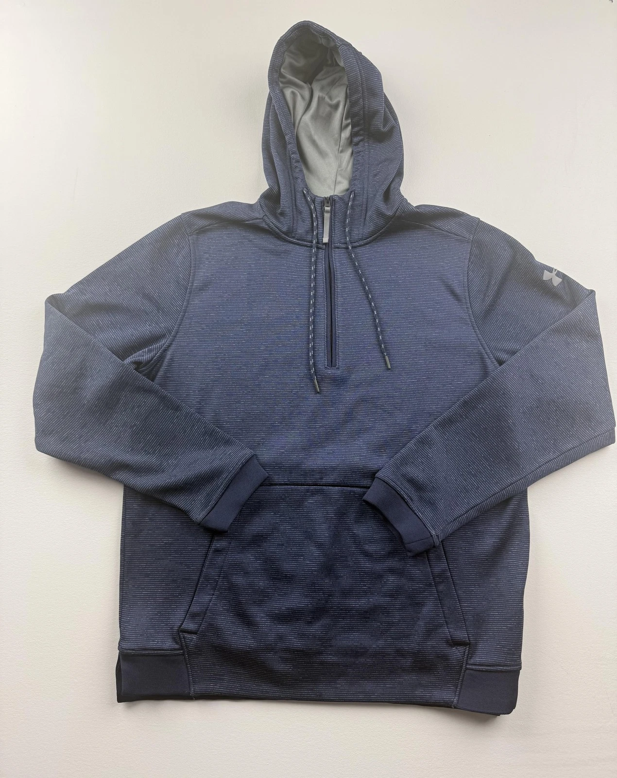 Under Armour Hoodie Sweatshirt Mens Medium Blue 1/4 Zip Fleece ColdGear
Opens in a new window or tab