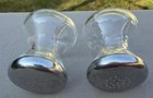 MCM 1950s Wilhelm Wagenfeld Bauhaus Pair of salt shaker Robrichards — photo 5