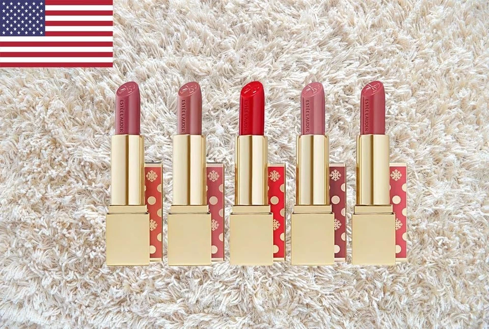 Estee Lauder 5 Pc. Full Size Lipstick Set Magical Illusions New & Sealed - Image 2 of 4