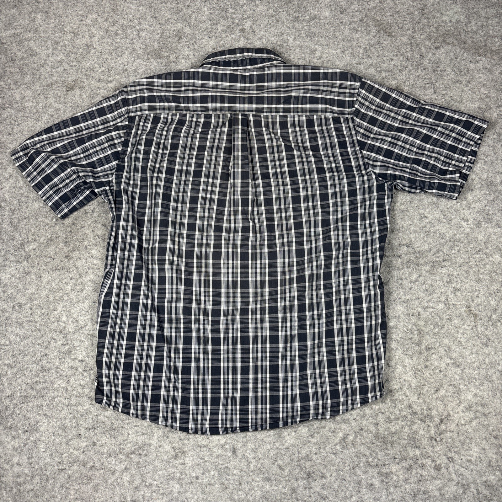 Basic Editions Short Sleeve Button Down Shirt Men… - image 6
