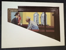 art postcard Greg Constantine 1995 OK Harris gallery invitation