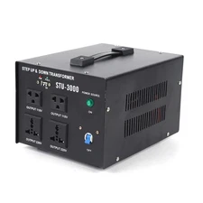 ST-5000 Up to 5000W step up/down voltage transformers 110V-120V/220V-240V Home