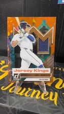 2025 Donruss Baseball Jersey Kings Relic TRE MORGAN #JK-TM Orange Ice