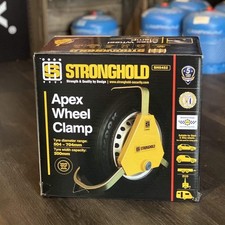 Stronghold Apex Triangular Wheel Clamp Sold Secure Gold 10" to 13" Wheels