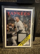 2023 Topps Series 2 Anthony Rizzo 1988 Relic Game Used Jersey Yankees Sp Mem