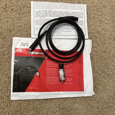 #ad #ad Snap On Pressure Transducer with Cable 0–500 PSI $299.95