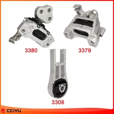 Motor & Transmission Mount Set Kit for 2014-2022 Cherokee V6 3.2L 3380 3379 3308
