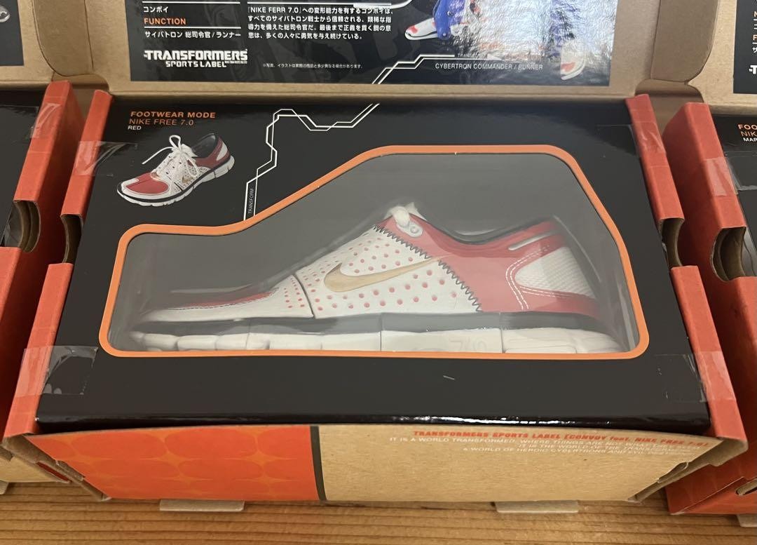 Takara Transformers Sports Label: Convoy Nike Free Action