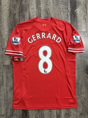 Steven Gerrard Liverpool Warrior 13/14 Jersey Size XL WIN738 BNWT