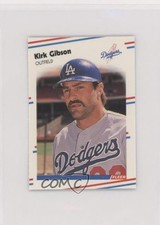 1988 Fleer Classic Miniatures Box Set Kirk Gibson #82 8d2