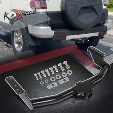 2" Class-3 Trailer Rear Bumper Tow Hitch Receive for 07-14 Toyota FJ Cruiser