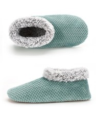 Cozylook Women's Fuzzy Indoor Slipper Socks - Size 9
