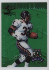 1997 Playoff First & Ten Kickoff Jamal Anderson #K109 0q3