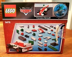 LEGO 9478 Francesco Bernoulli Disney Cars 100% Complete with Box and Manual