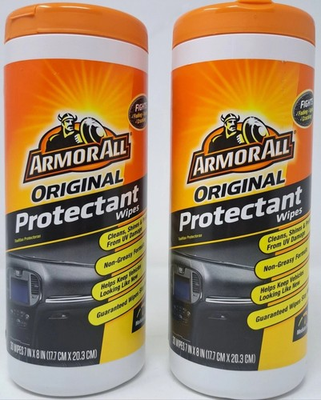#ad #ad 2x Armor All Original Protectant Wipes Car 30 Count NEW $14.99