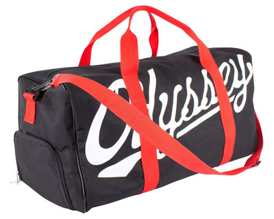 Odyssey Slugger Duffle Bag (Black/Red) (50L) [ODZ-460-BKRD]