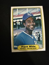 1982 Fleer #426 Frank White