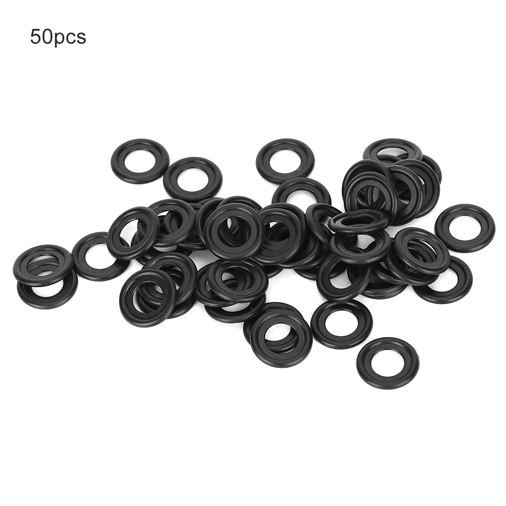 50pcs Oil Drain Plug Seal Gaskets Washers Replacement 3536966 Fit For Vauxh