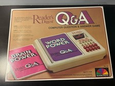 Vintage Reader  s Digest Q A Computer Question  Answer Game 1980 NEW SEALED